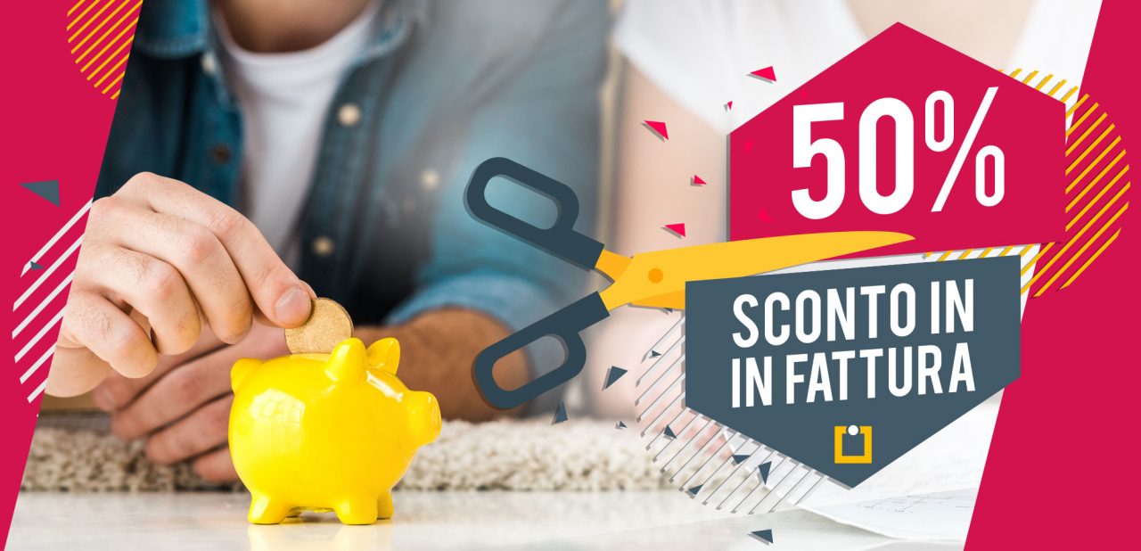 Sconto in fattura 50 Arredosalaria